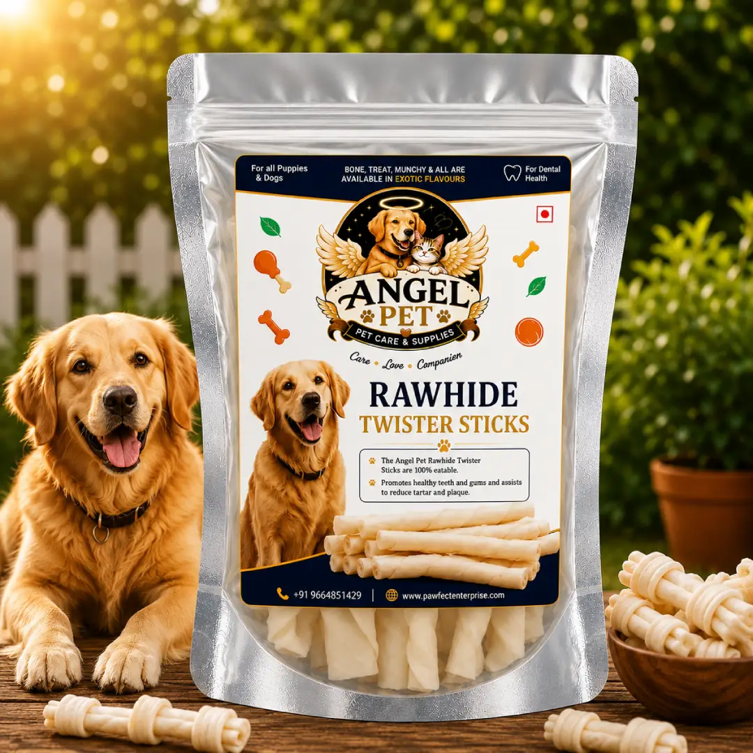 New Project (6) Rawhide Twister Sticks - Image 1